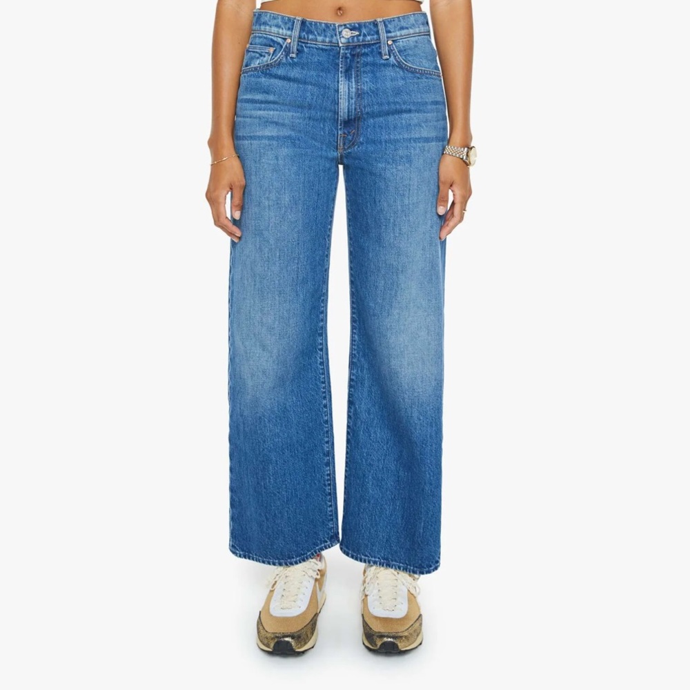 MOTHER Blue Ankle & Cropped Jeans